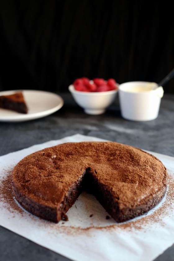 Flourless Chocolate Hazelnut Cake | erin made this